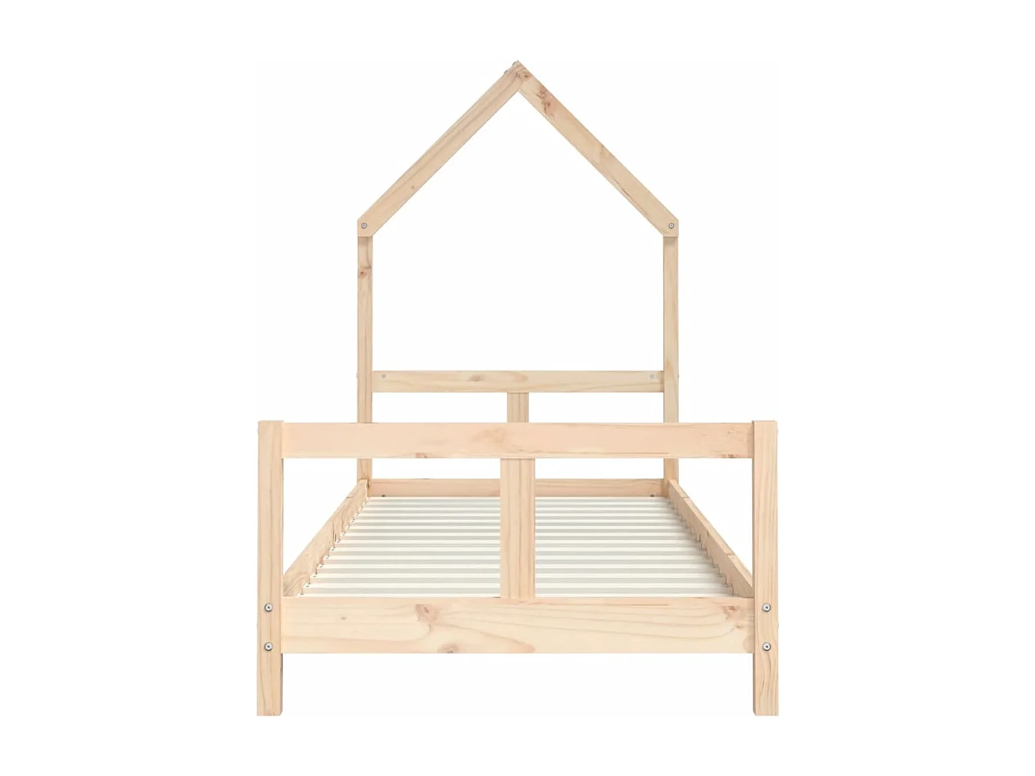Kinderbedframe 80x200 cm massief grenenhout