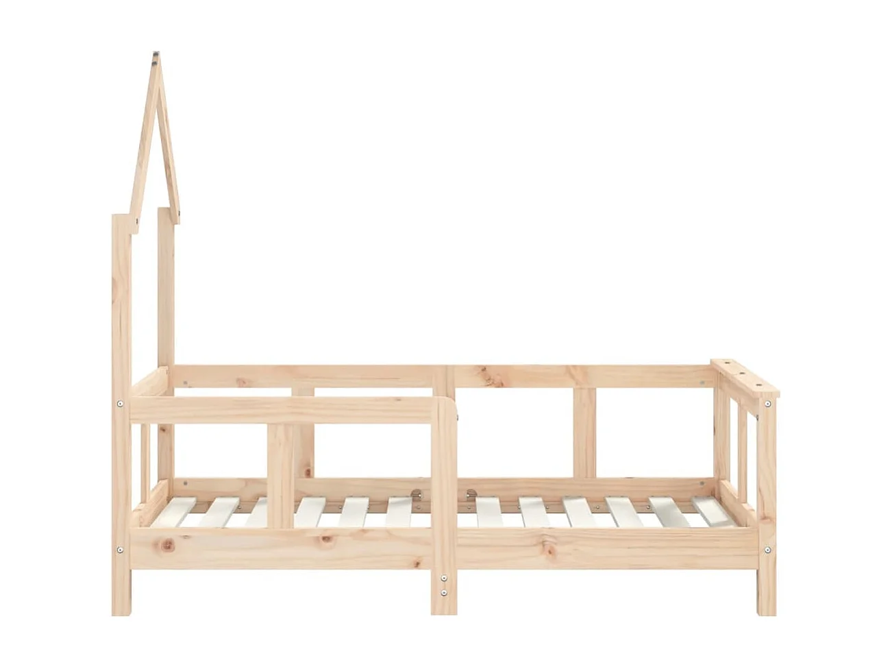 Cadre de lit pour enfant 70x140 cm bois de pin massif