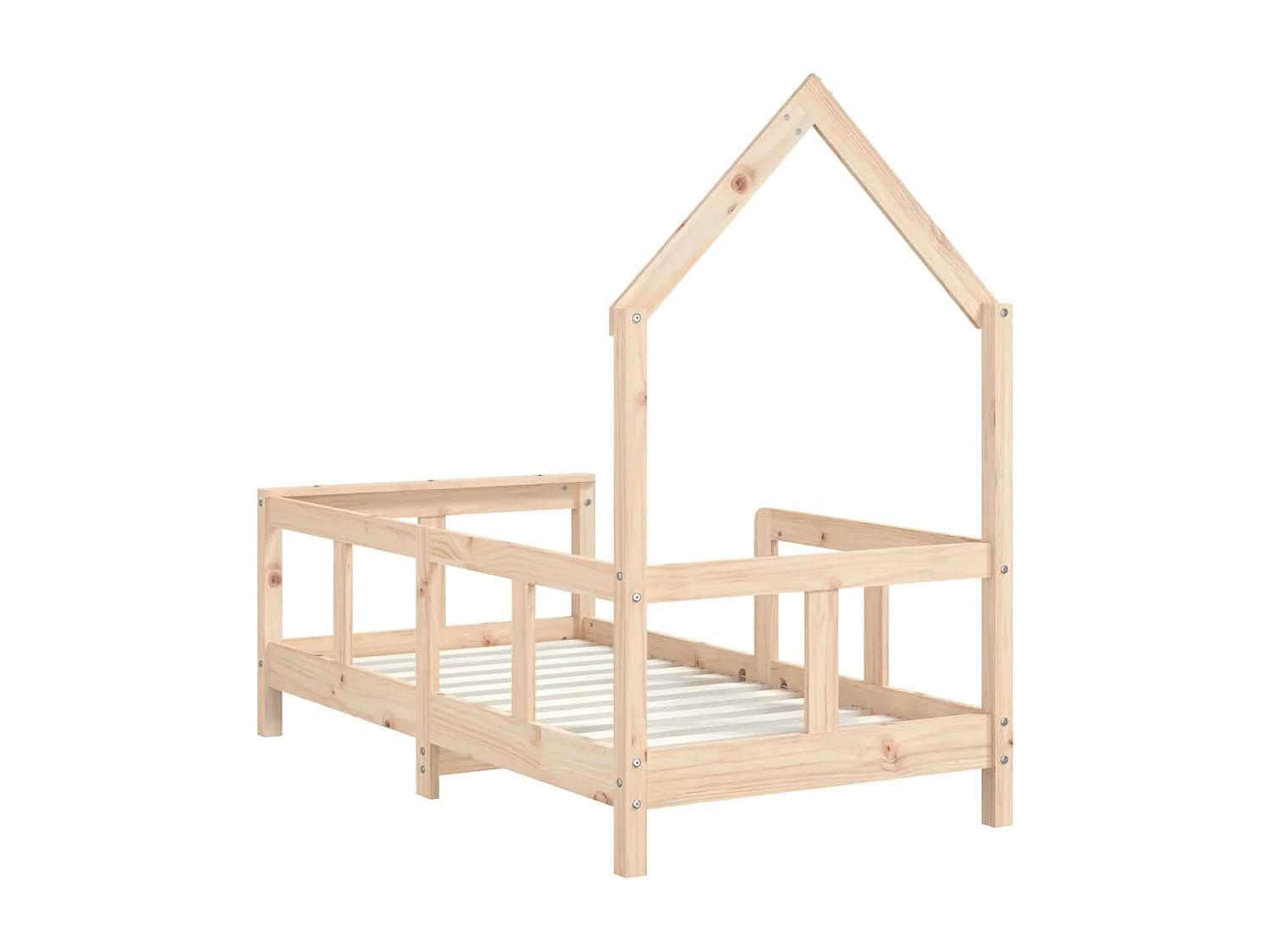Cadre de lit pour enfant 70x140 cm bois de pin massif