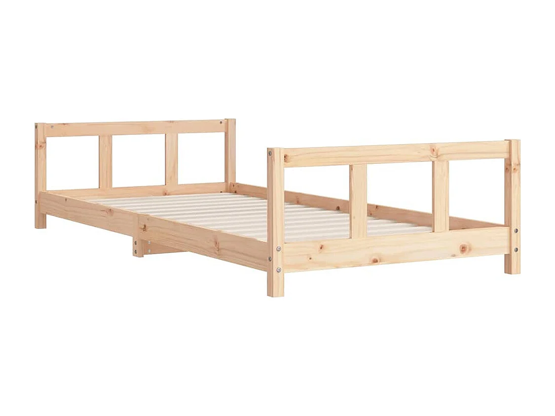 Cadre de lit pour enfant 90x190 cm Bois de pin massif
