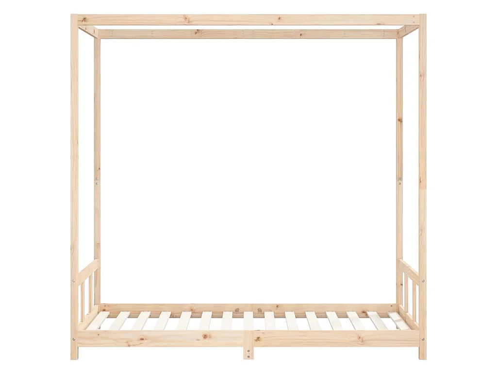 Cadre de lit pour enfant 90x190 cm Bois de pin massif