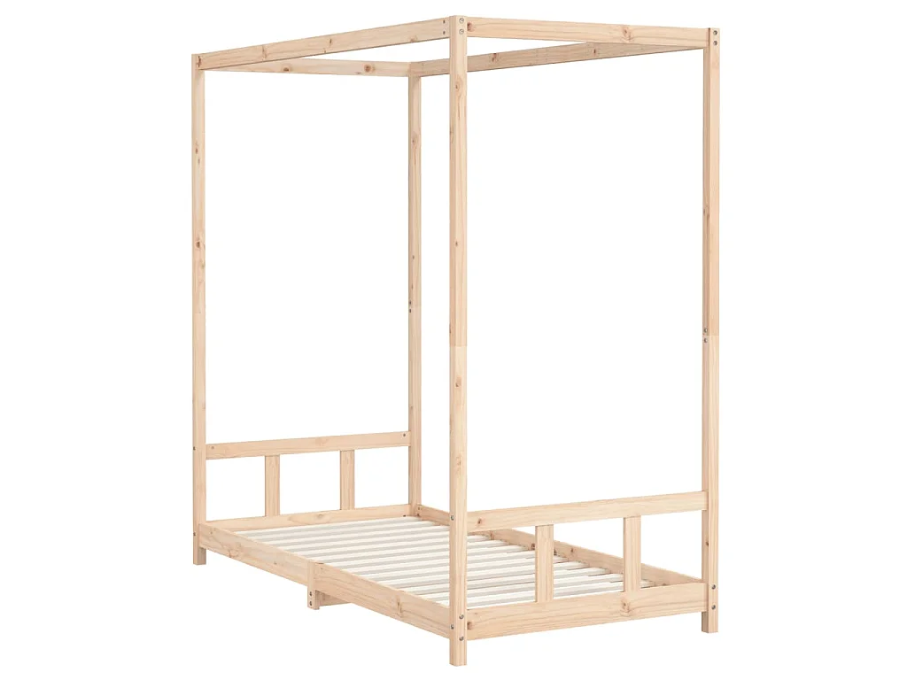 Cadre de lit pour enfant 90x190 cm Bois de pin massif