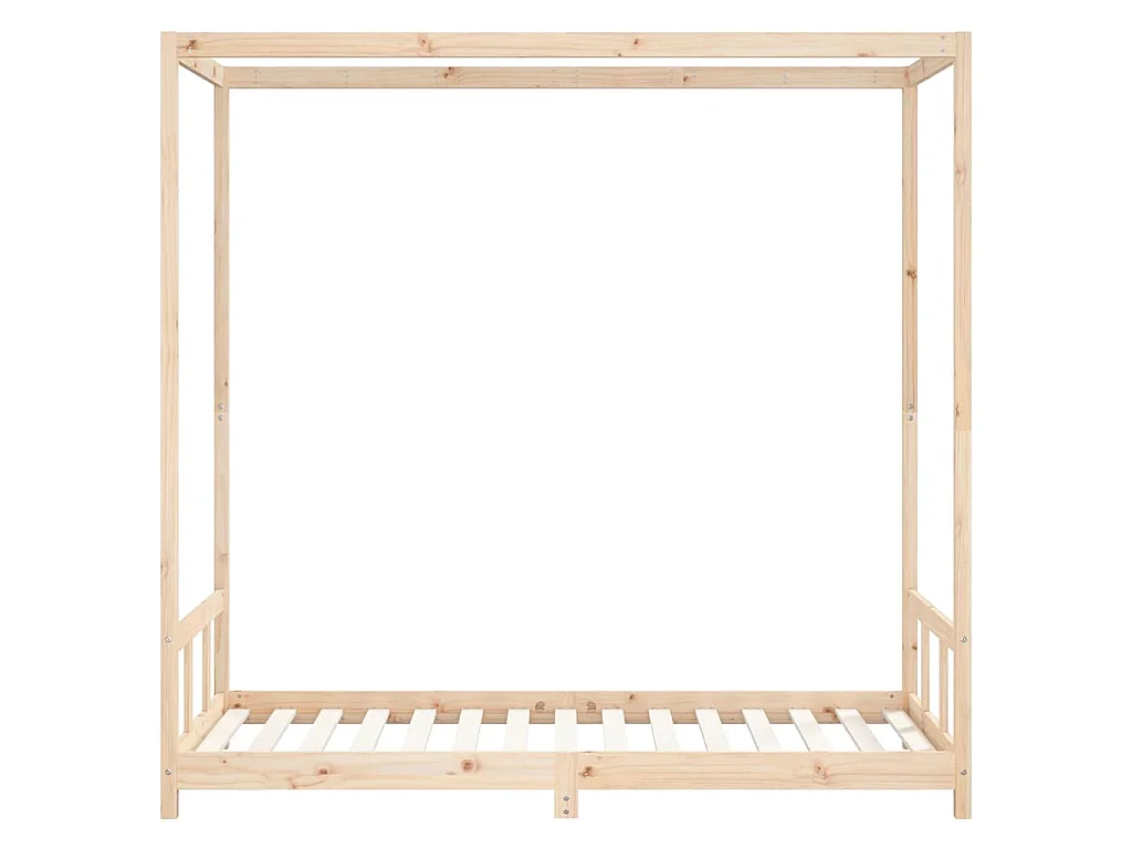 Cadre de lit pour enfant 90x190 cm Bois de pin massif