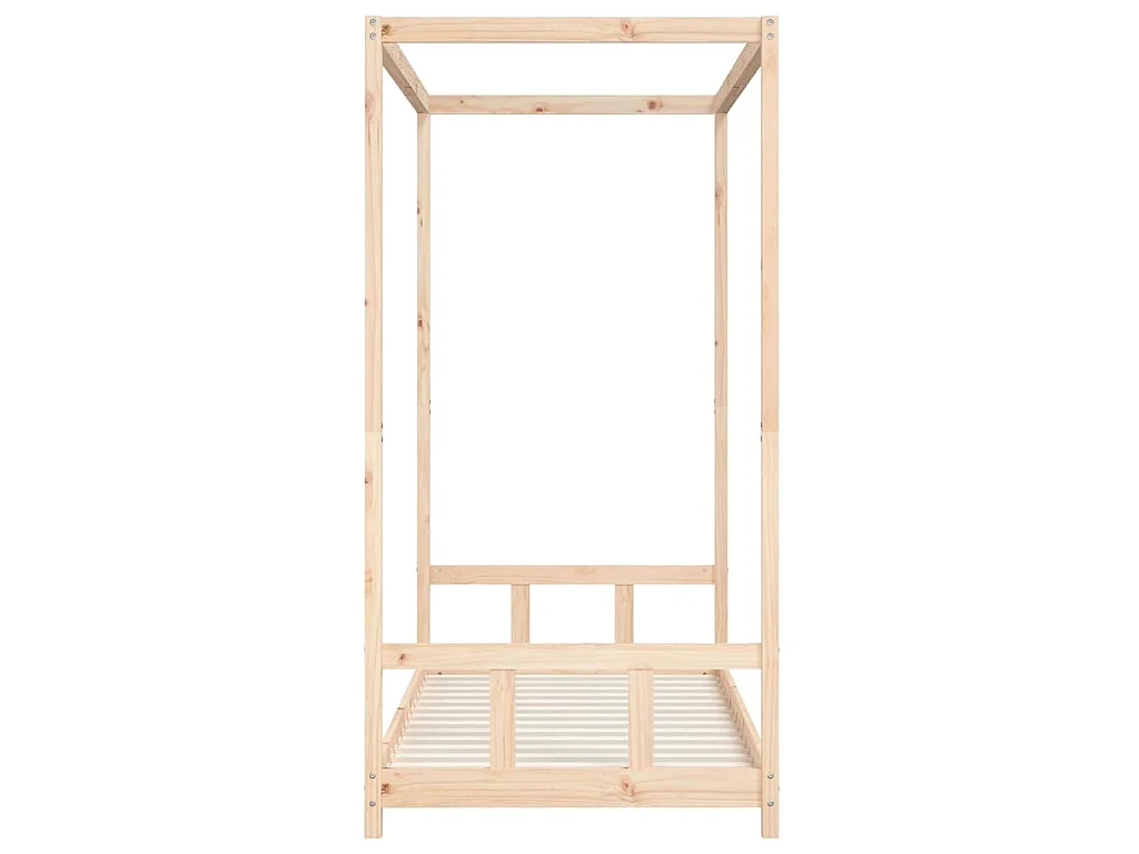 Cadre de lit pour enfant 90x190 cm Bois de pin massif