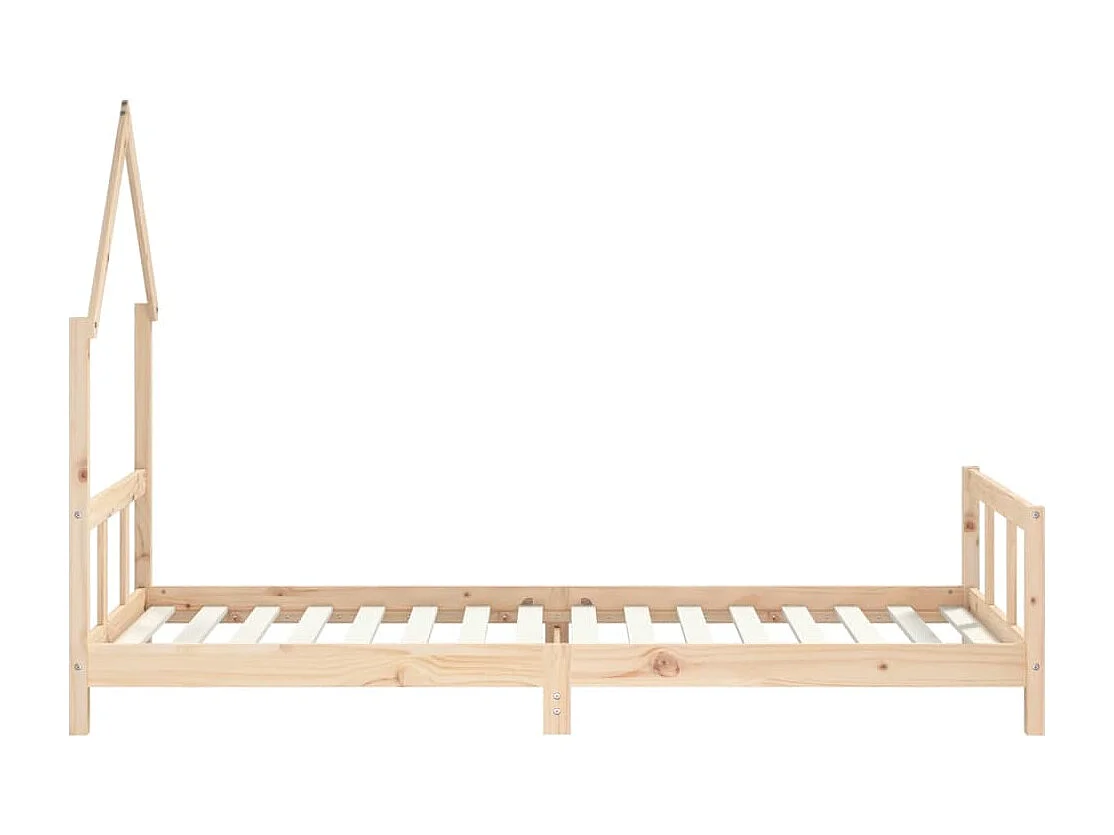 Cadre de lit pour enfants 90x200 cm bois de pin massif