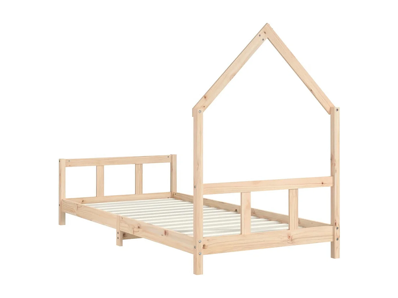 Cadre de lit pour enfants 90x200 cm bois de pin massif