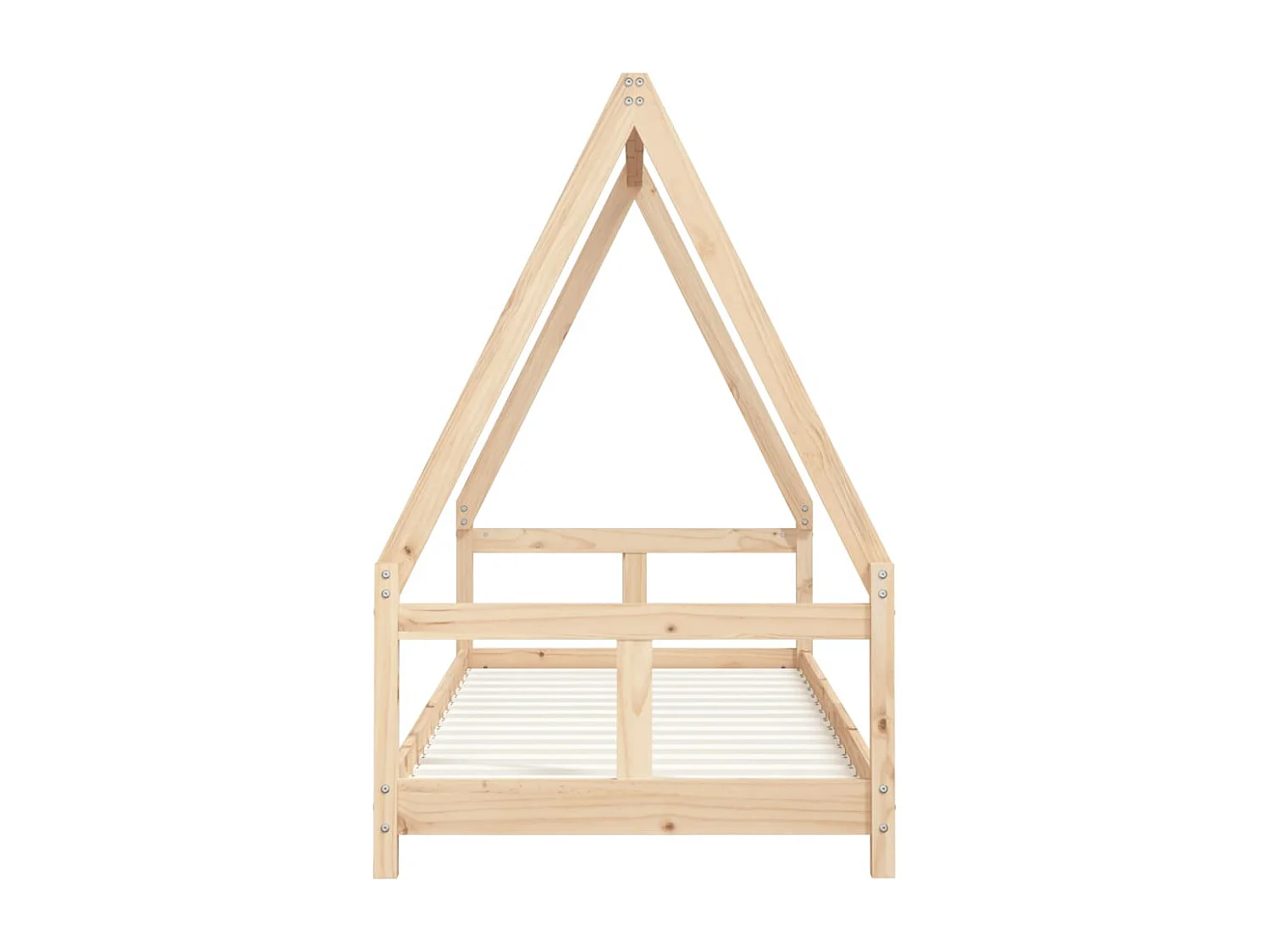 Cadre de lit pour enfants 80x200 cm bois de pin massif