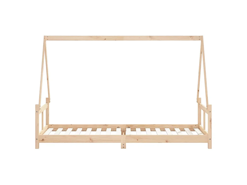 Cadre de lit pour enfants 80x200 cm bois de pin massif