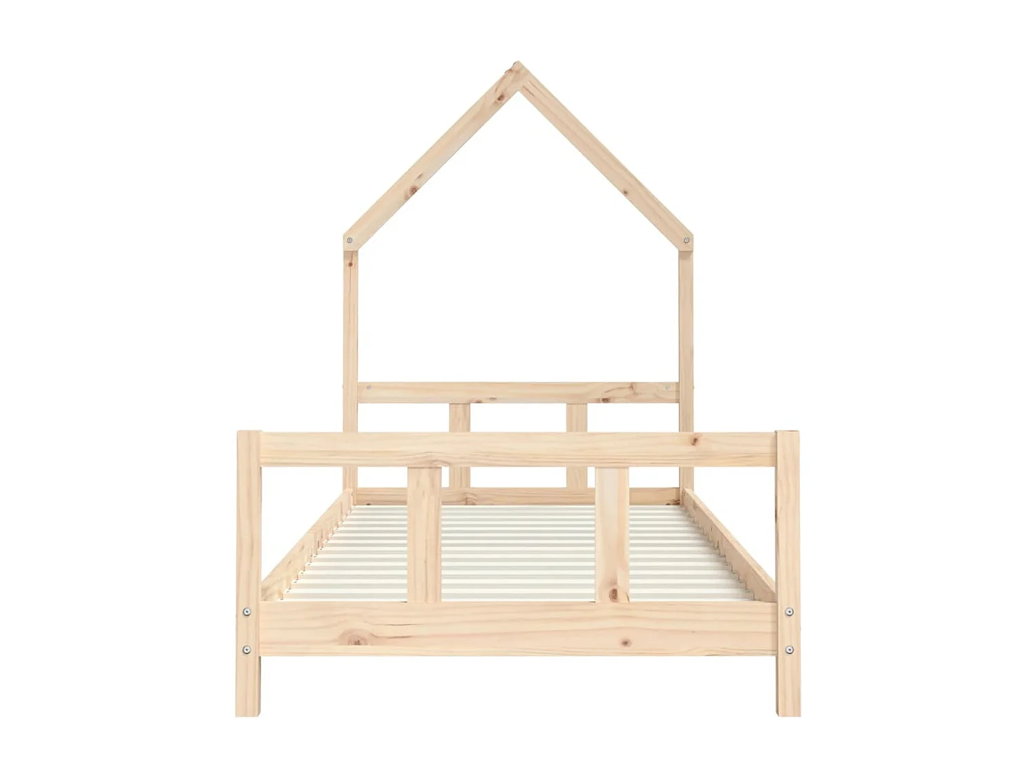 Kinderbedframe 90x190 cm massief grenenhout