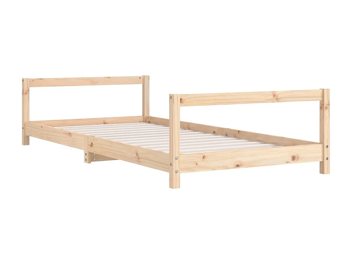 Kinderbedframe 90x190 cm massief grenenhout