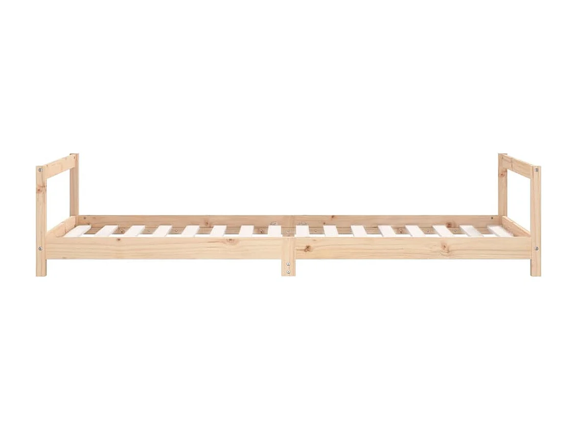 Giroletto per Bambini 90x200 cm in Legno Massello di Pino