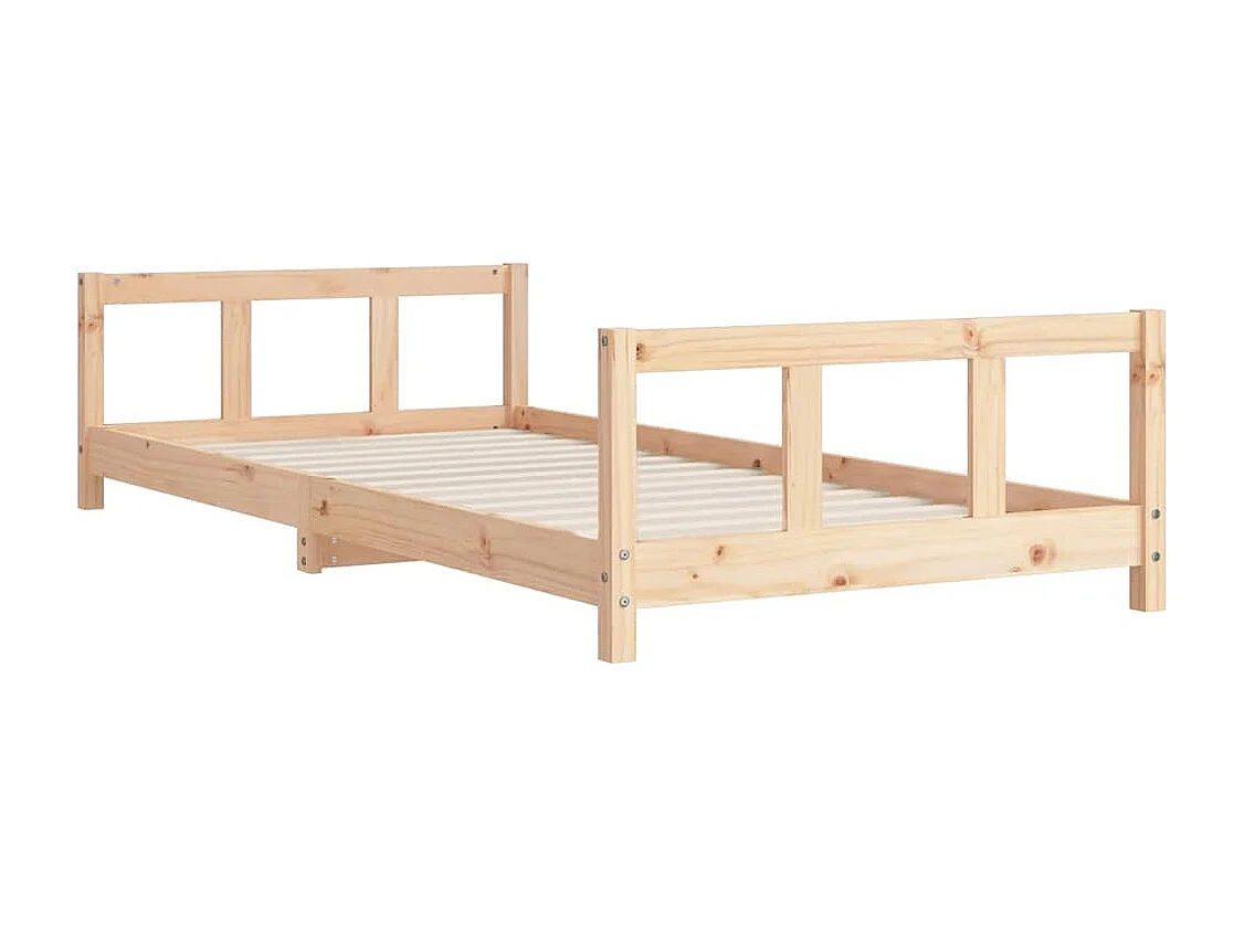 Cadre de lit pour enfants 90x200 cm bois de pin massif