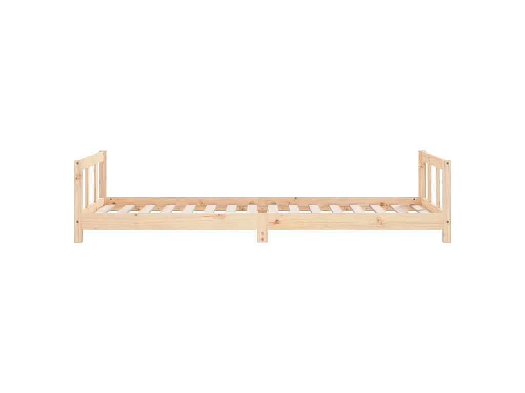 Cadre de lit pour enfants 90x200 cm bois de pin massif