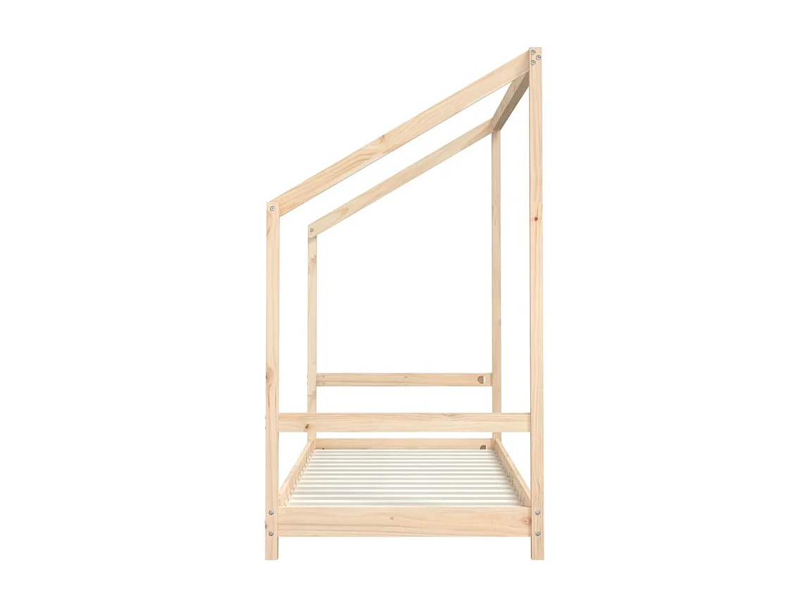 Giroletto per Bambini 80x200 cm in Legno Massello di Pino