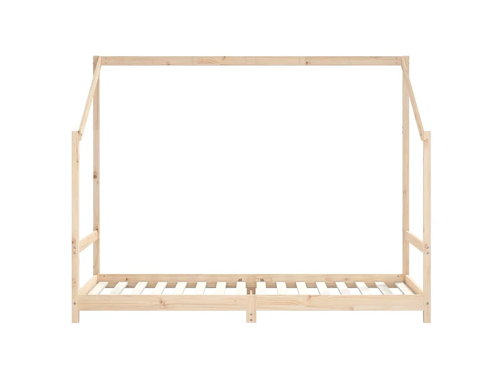 Cadre de lit pour enfants 80x200 cm bois de pin massif