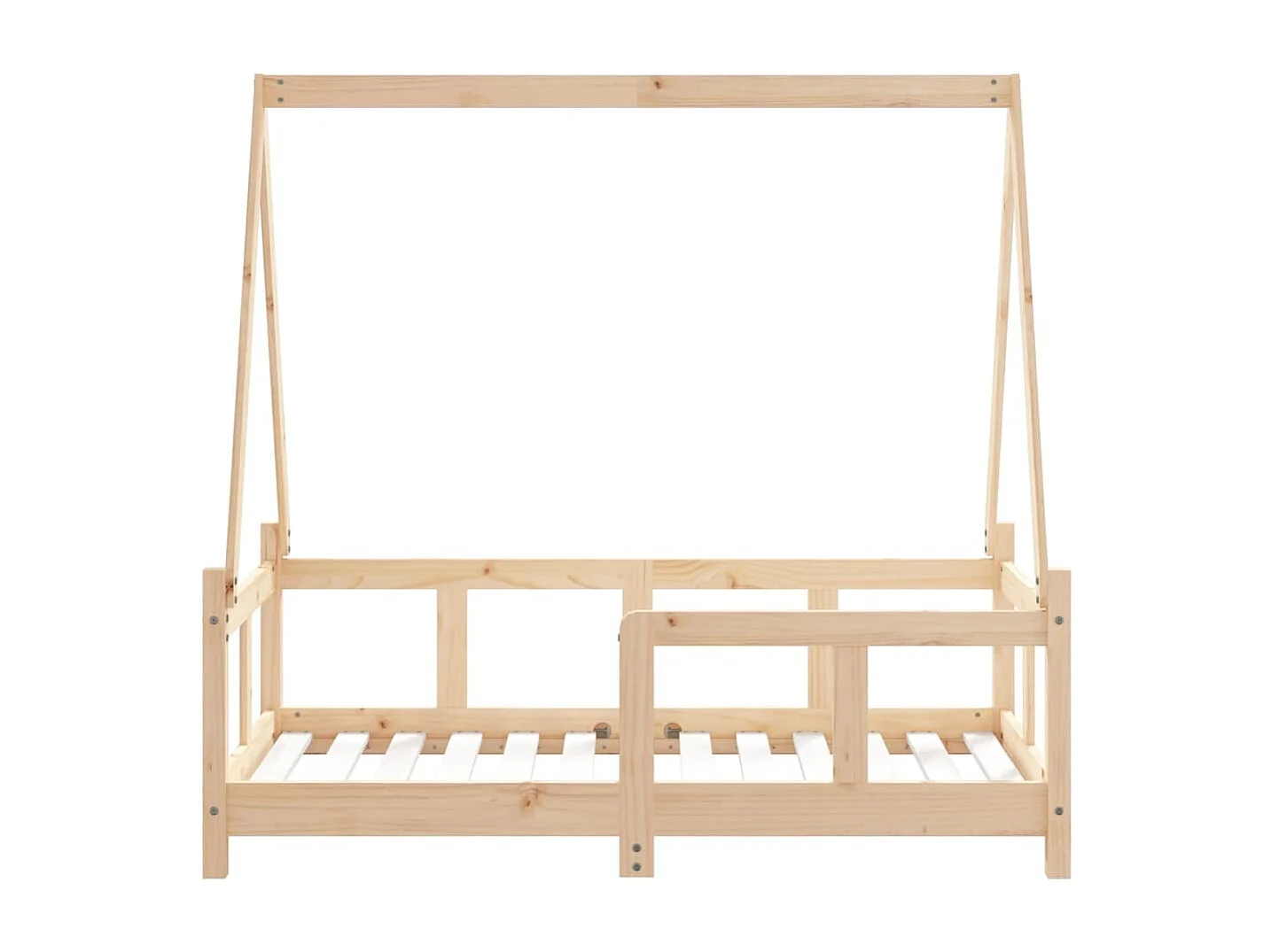 Cadre de lit pour enfant 70x140 cm bois de pin massif