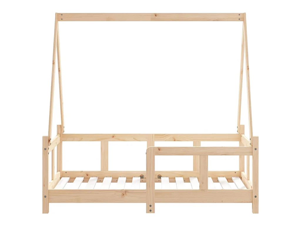 Cadre de lit pour enfant 70x140 cm bois de pin massif