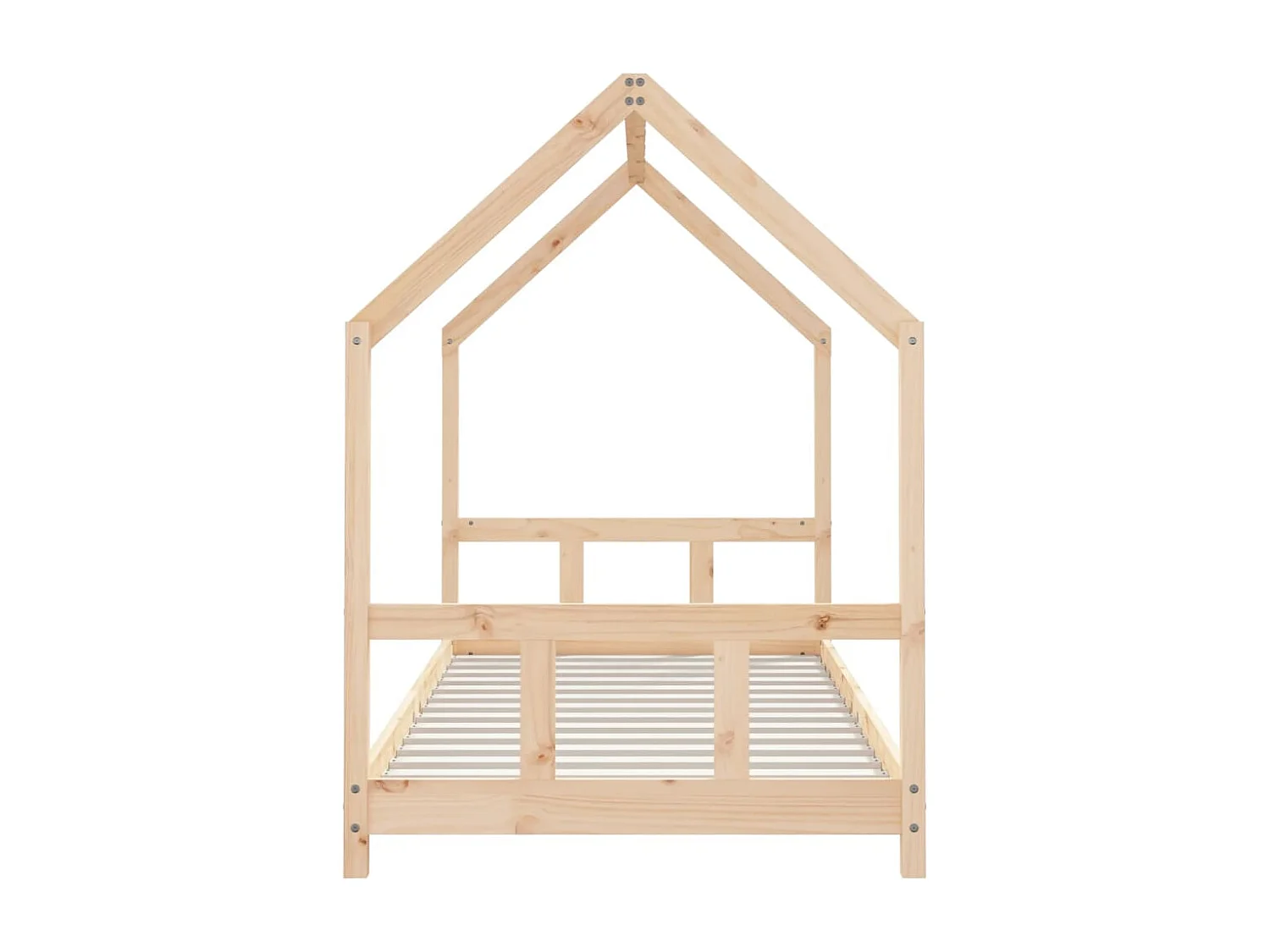 Giroletto per Bambini 90x190 cm in Legno Massello di Pino