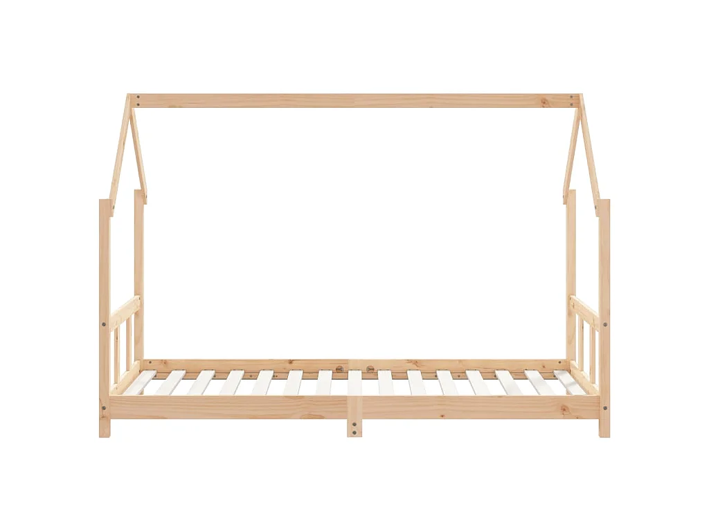 Estructura de cama infantil madera maciza de pino 90x190 cm