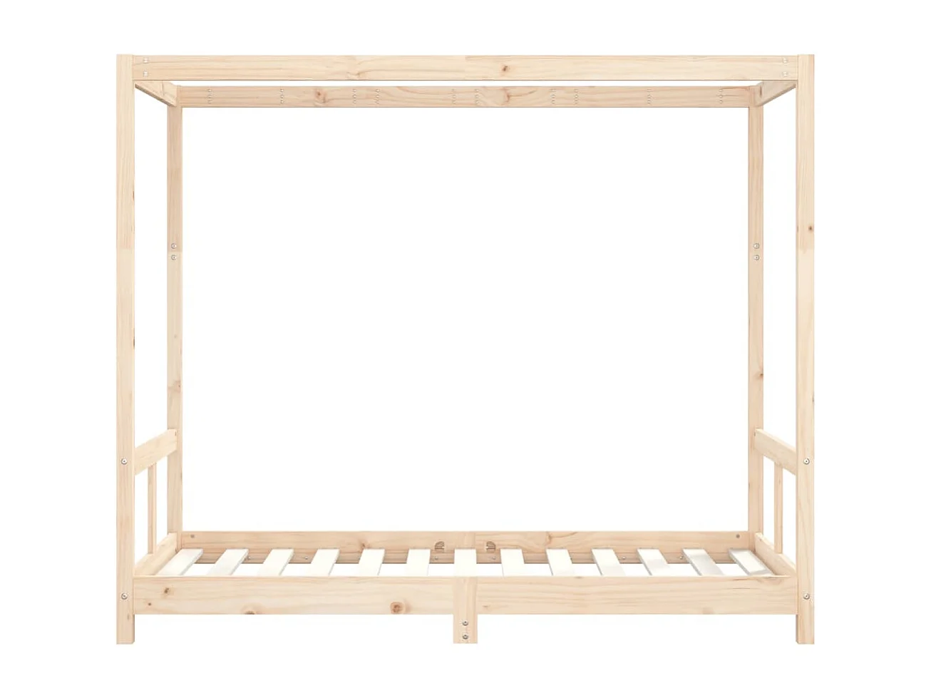 Cadre de lit pour enfant 80x160 cm bois de pin massif