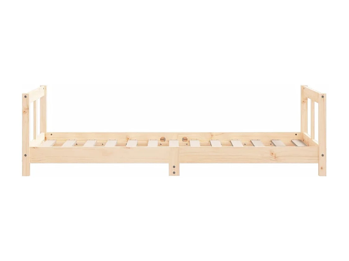 Cadre de lit pour enfant 80x160 cm bois de pin massif