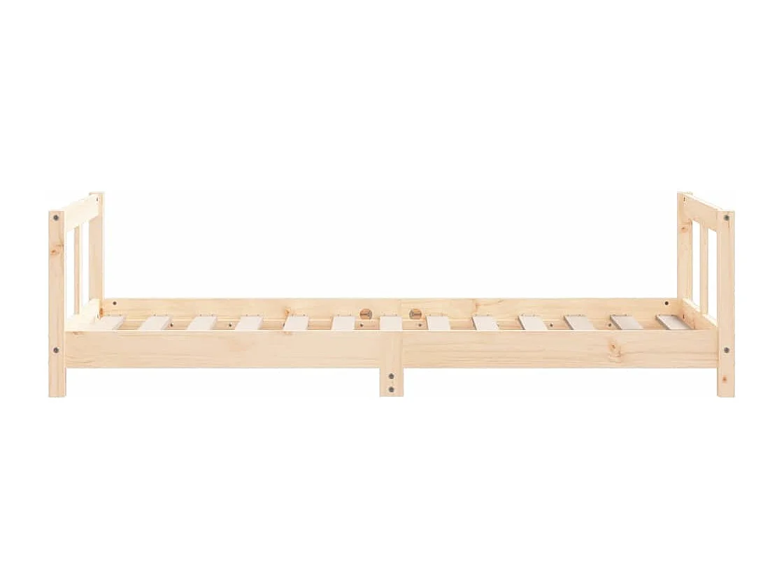 Cadre de lit pour enfant 80x160 cm bois de pin massif