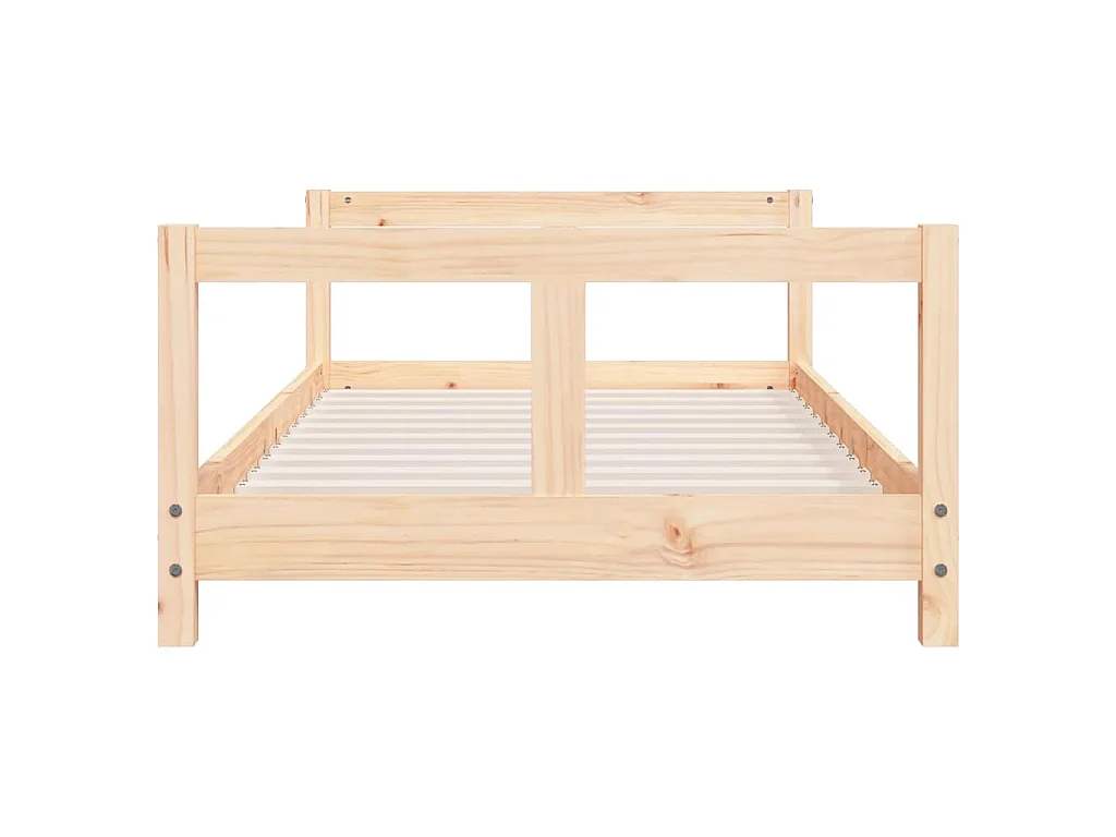 Cadre de lit pour enfant 80x160 cm bois de pin massif