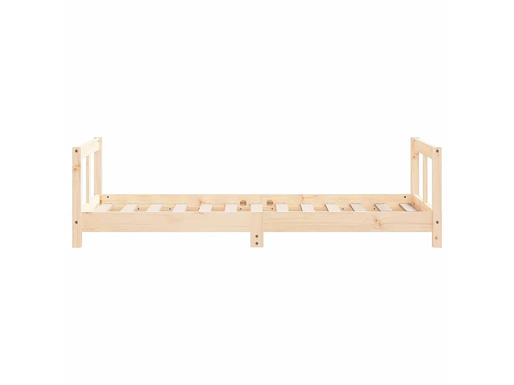 Cadre de lit pour enfant 80x160 cm bois de pin massif