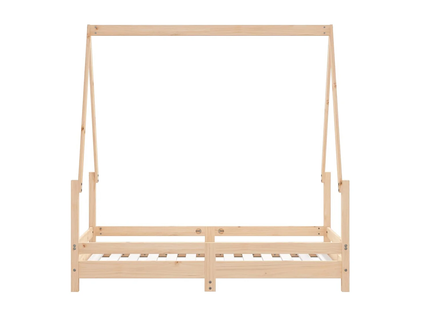 Cadre de lit pour enfant 70x140 cm bois de pin massif