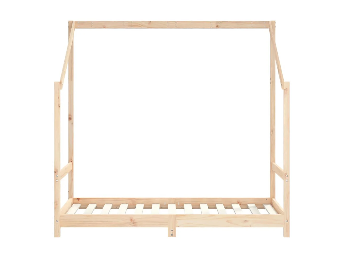 Cadre de lit pour enfant 80x160 cm bois de pin massif