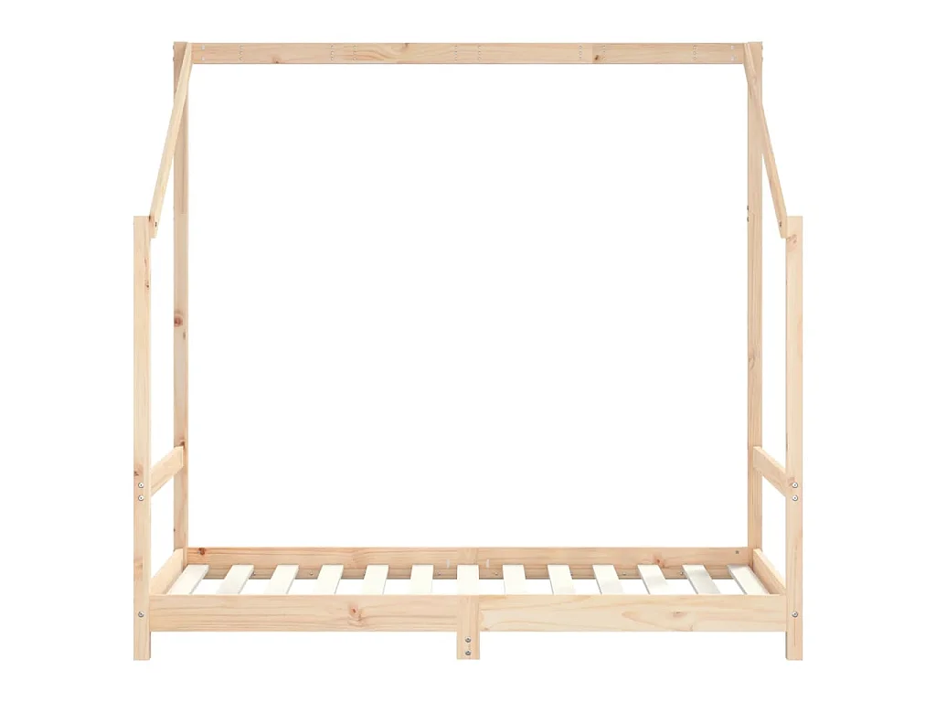 Cadre de lit pour enfant 80x160 cm bois de pin massif