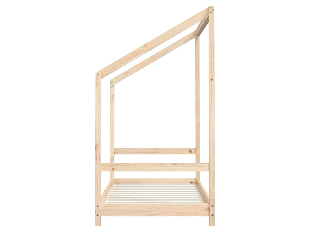 Cadre de lit pour enfant 80x160 cm bois de pin massif