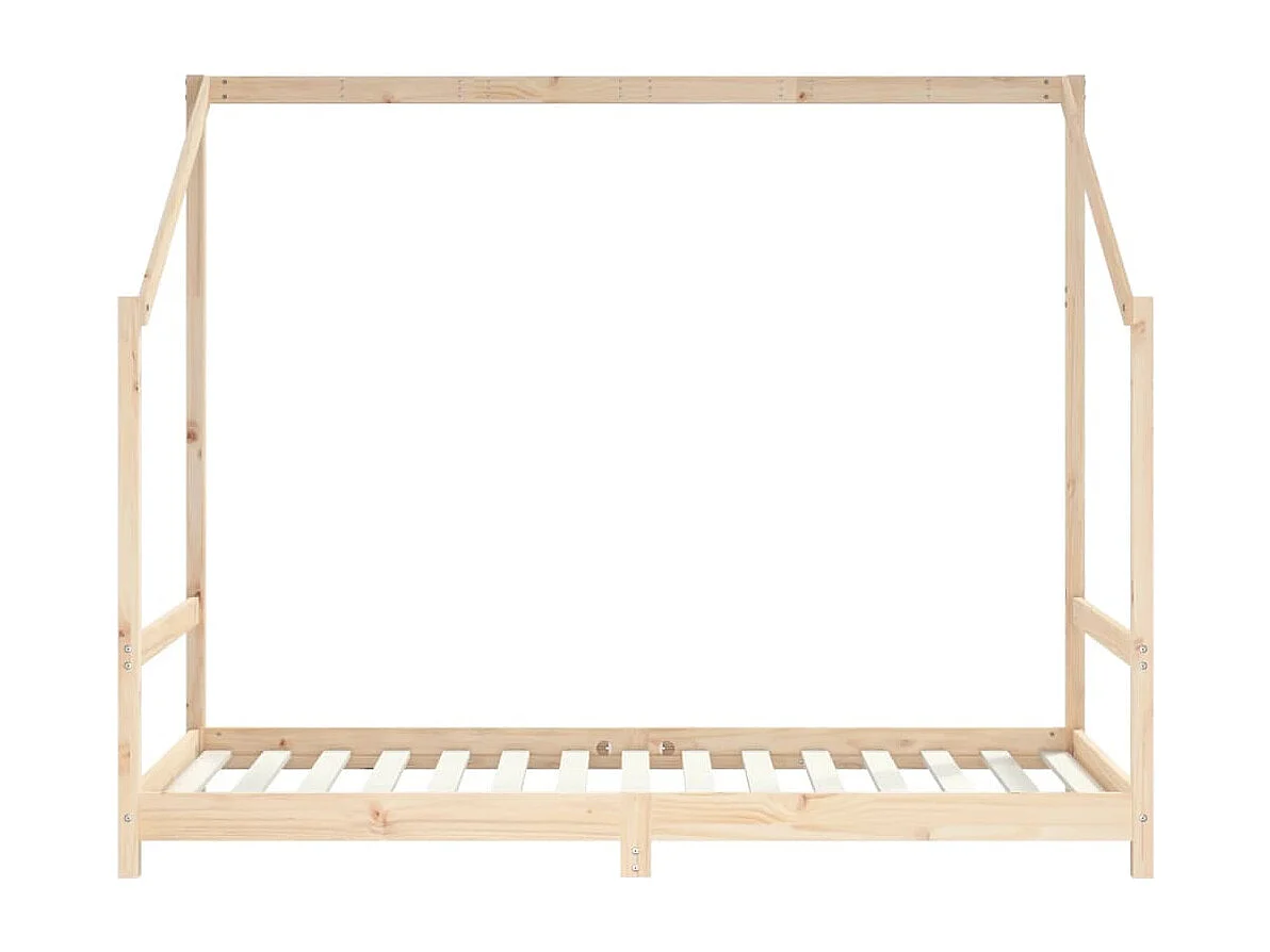 Giroletto per Bambini 90x190 cm in Legno Massello di Pino