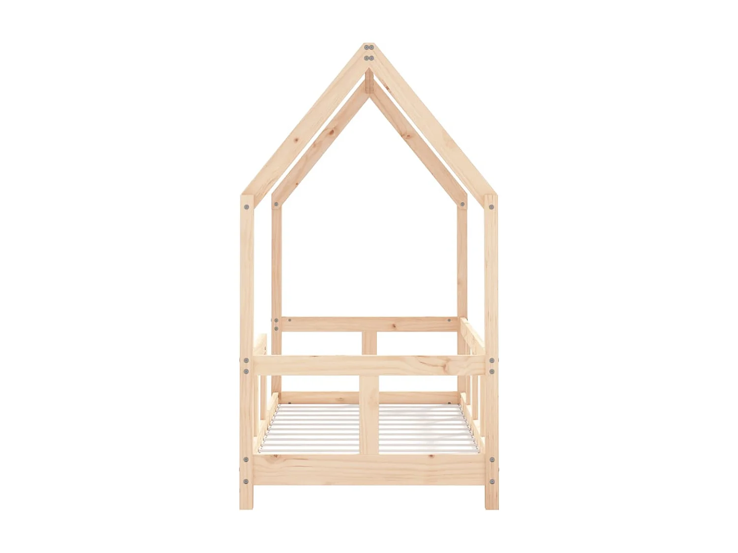 Cadre de lit pour enfant 70x140 cm bois de pin massif