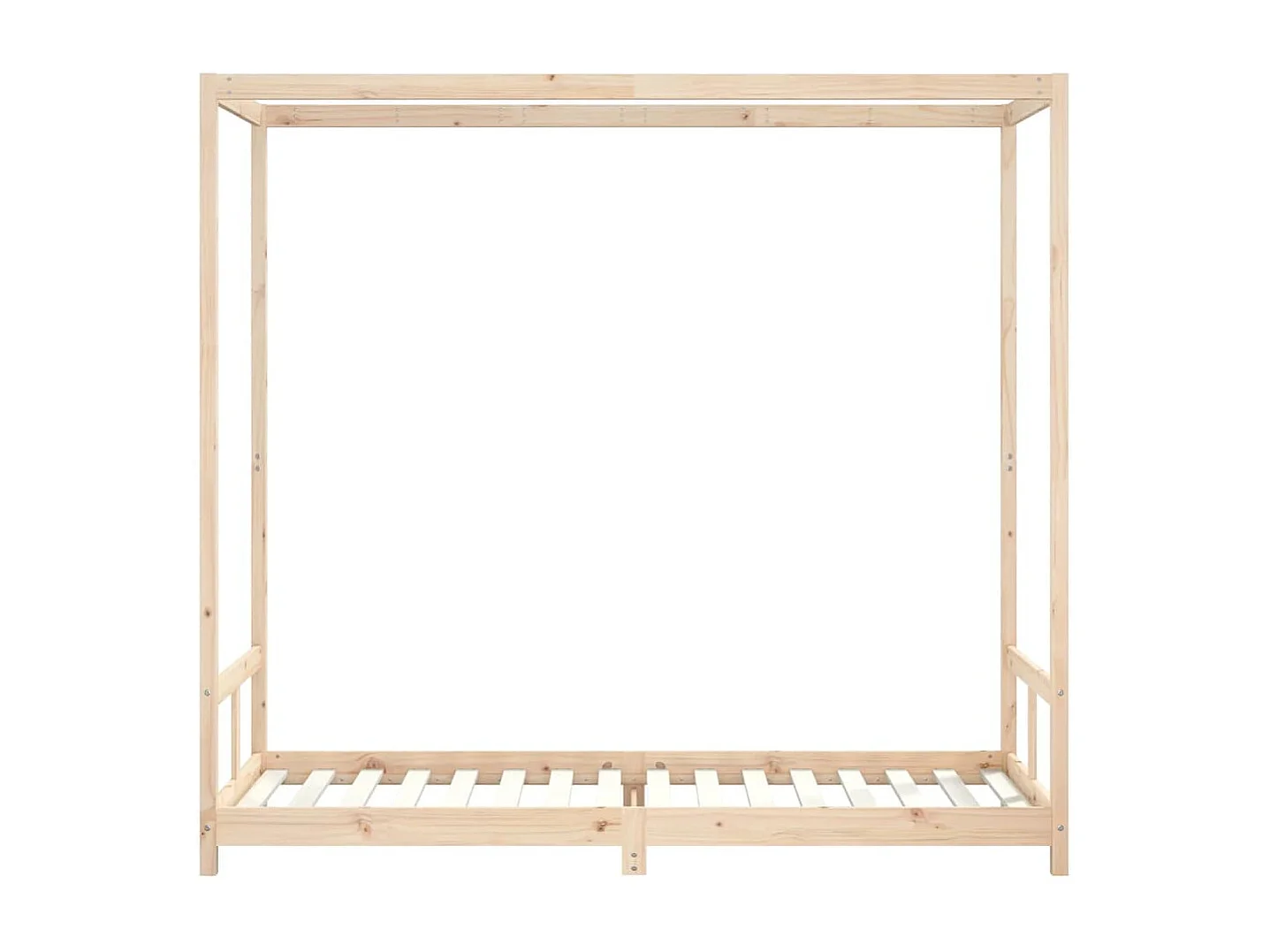 Giroletto per Bambini 80x200 cm in Legno Massello di Pino