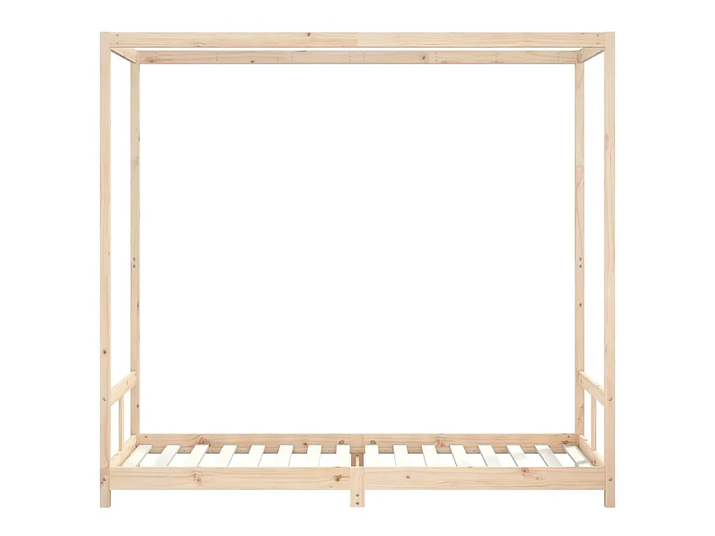 Cadre de lit pour enfants 80x200 cm bois de pin massif