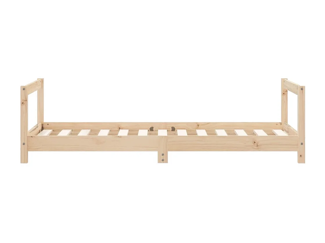 Kinderbett 80x160 cm Massivholz Kiefer
