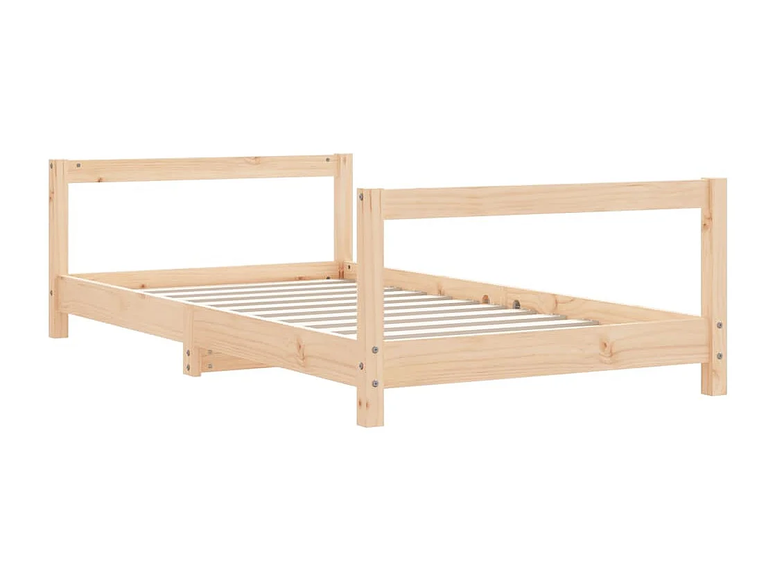 Kinderbett 80x160 cm Massivholz Kiefer