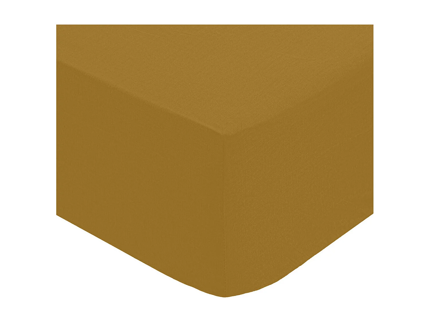 Drap Housse 2 Personnes "Percale" 140x190cm Mordoré