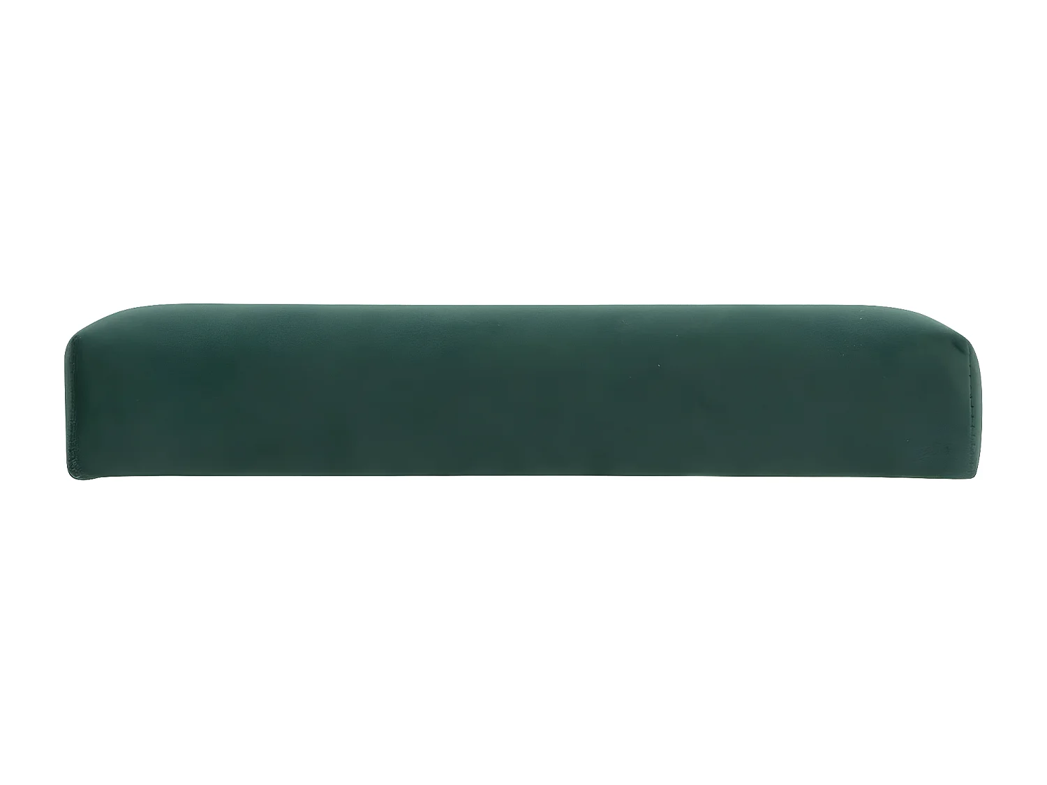 2 en 1 Pouf pliant et coffre de rangement Velours Vert cèdre 38 x 38 cm