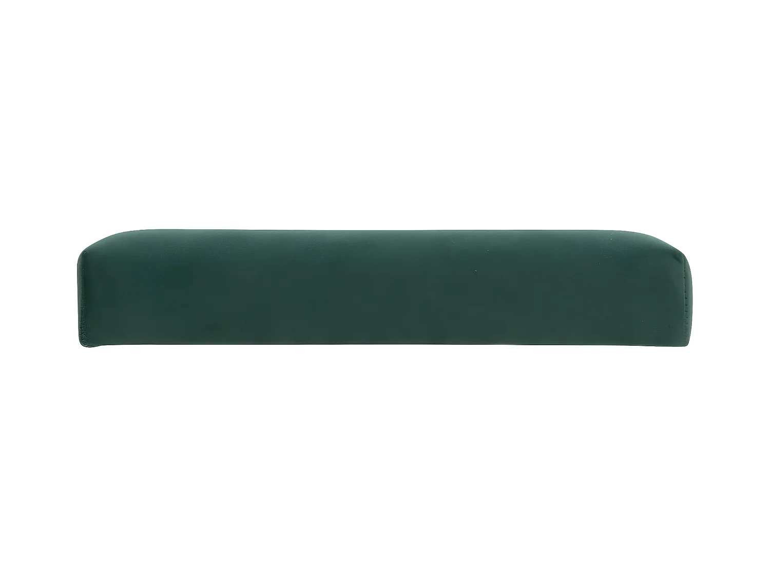 2 en 1 Pouf pliant et coffre de rangement Velours Vert cèdre 38 x 38 cm