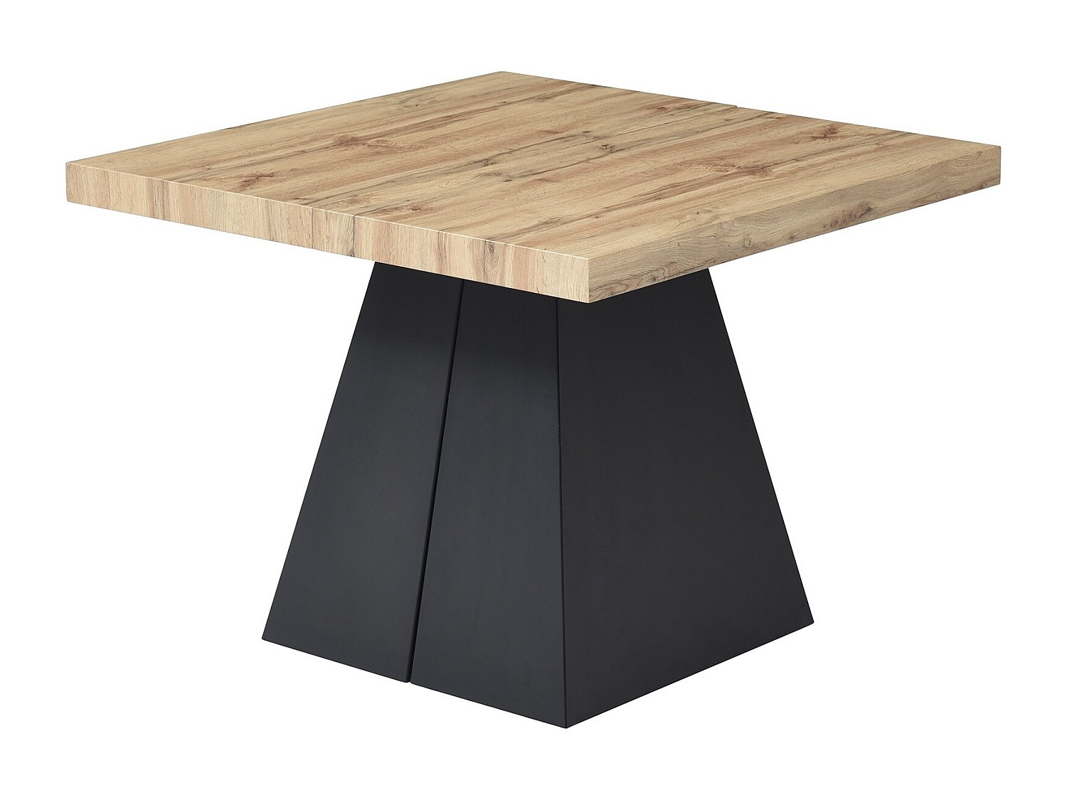 Esstisch ausziehbar - 4 bis 10 Personen - MDF & Metall - Holzfarben & Schwa günstig online kaufen