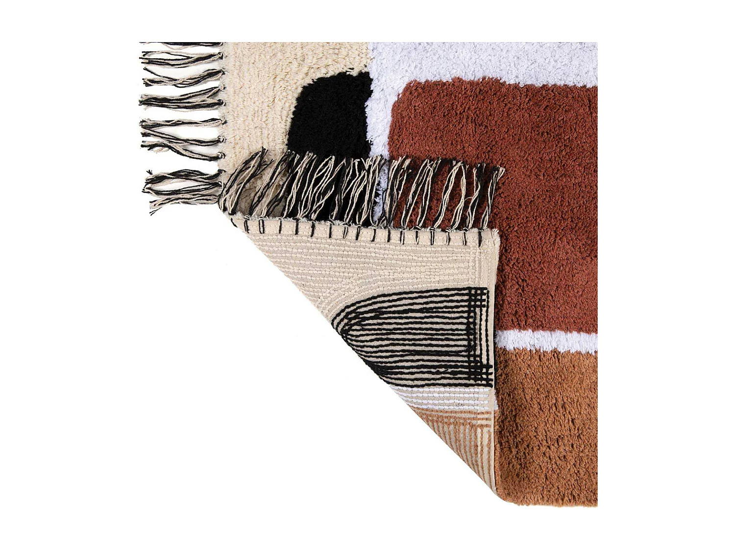 Tapis en coton Ella 70 x 140 cm