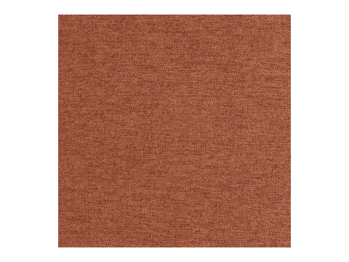 Fauteuil chauffeuse tissu chiné Terracotta