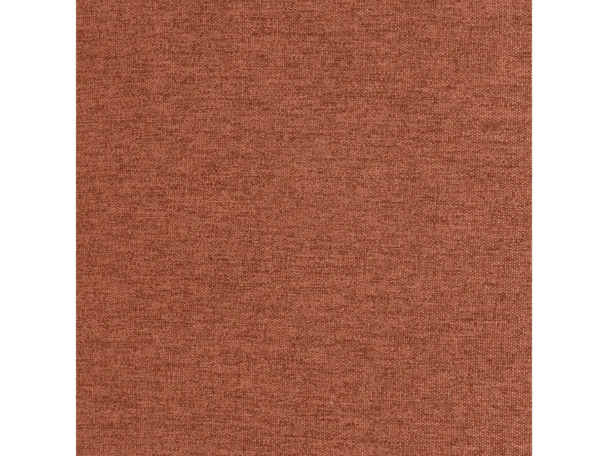 Fauteuil chauffeuse tissu chiné Terracotta