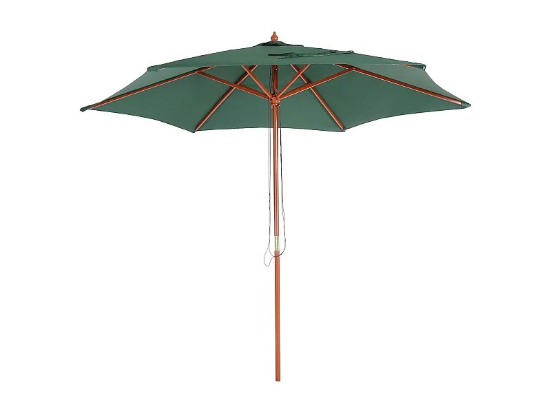 Ombrellone giardino spiaggia N81 Florida ø 300cm poliestere verde oliva
