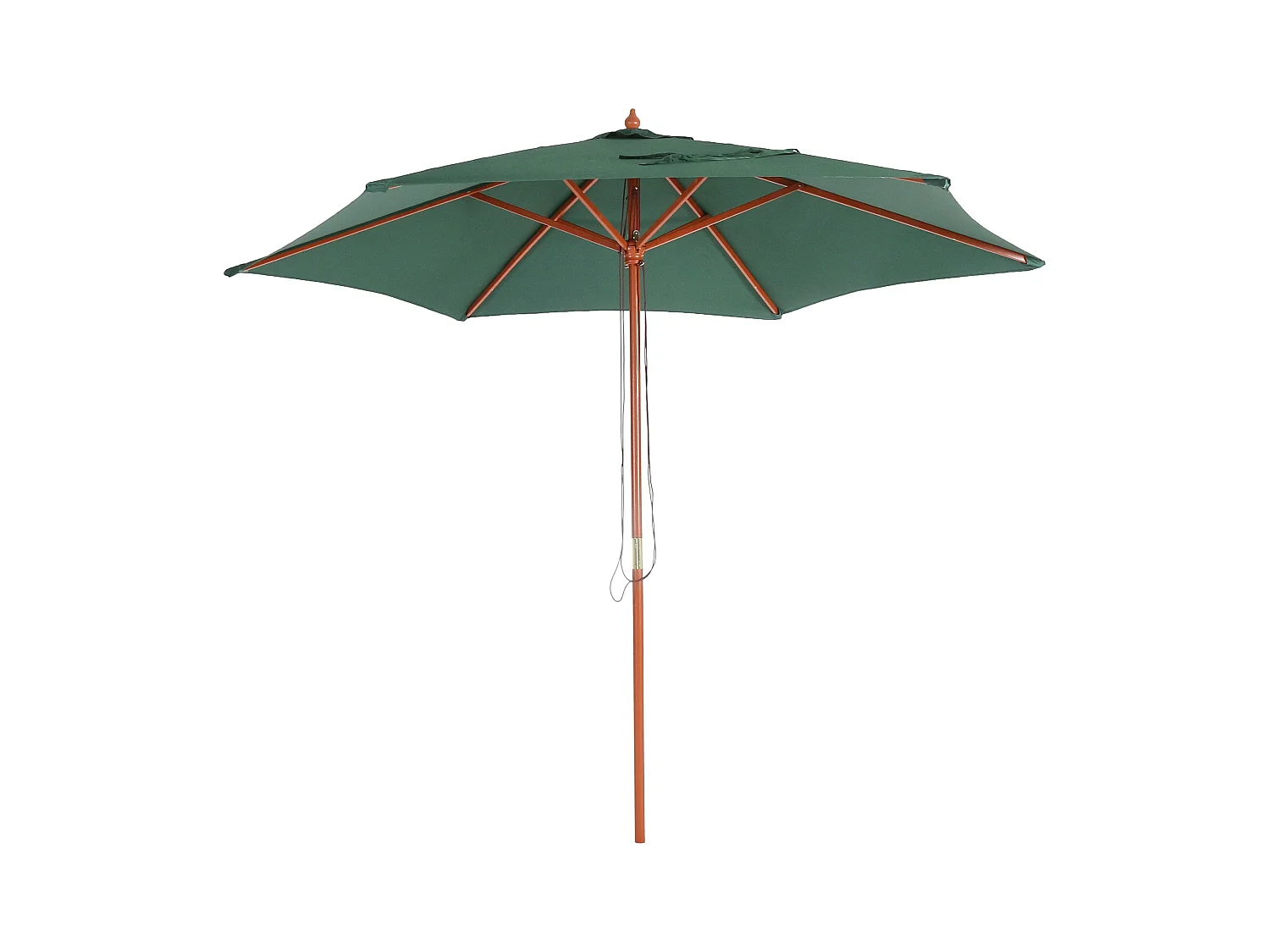Parasol Lisbonne Ø 3m,  vert olive