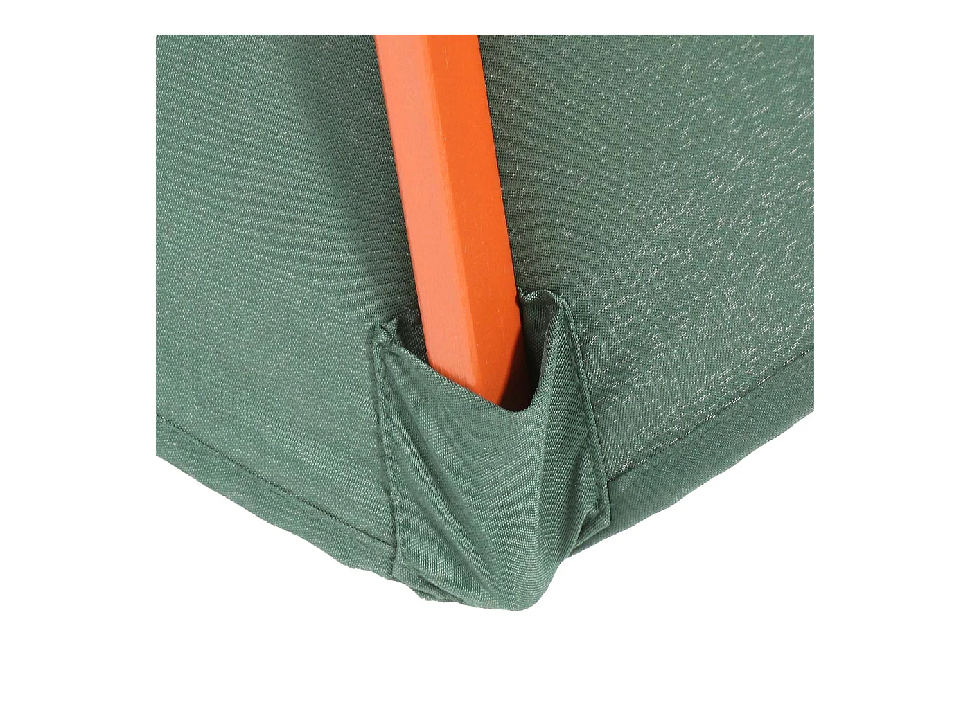 Parasol Lisbon III rond,  olijfgroen