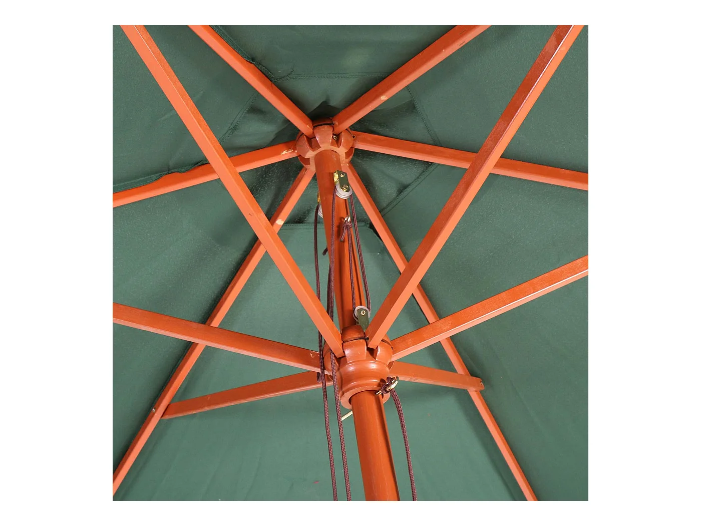 Parasol Lisbon III rond,  olijfgroen