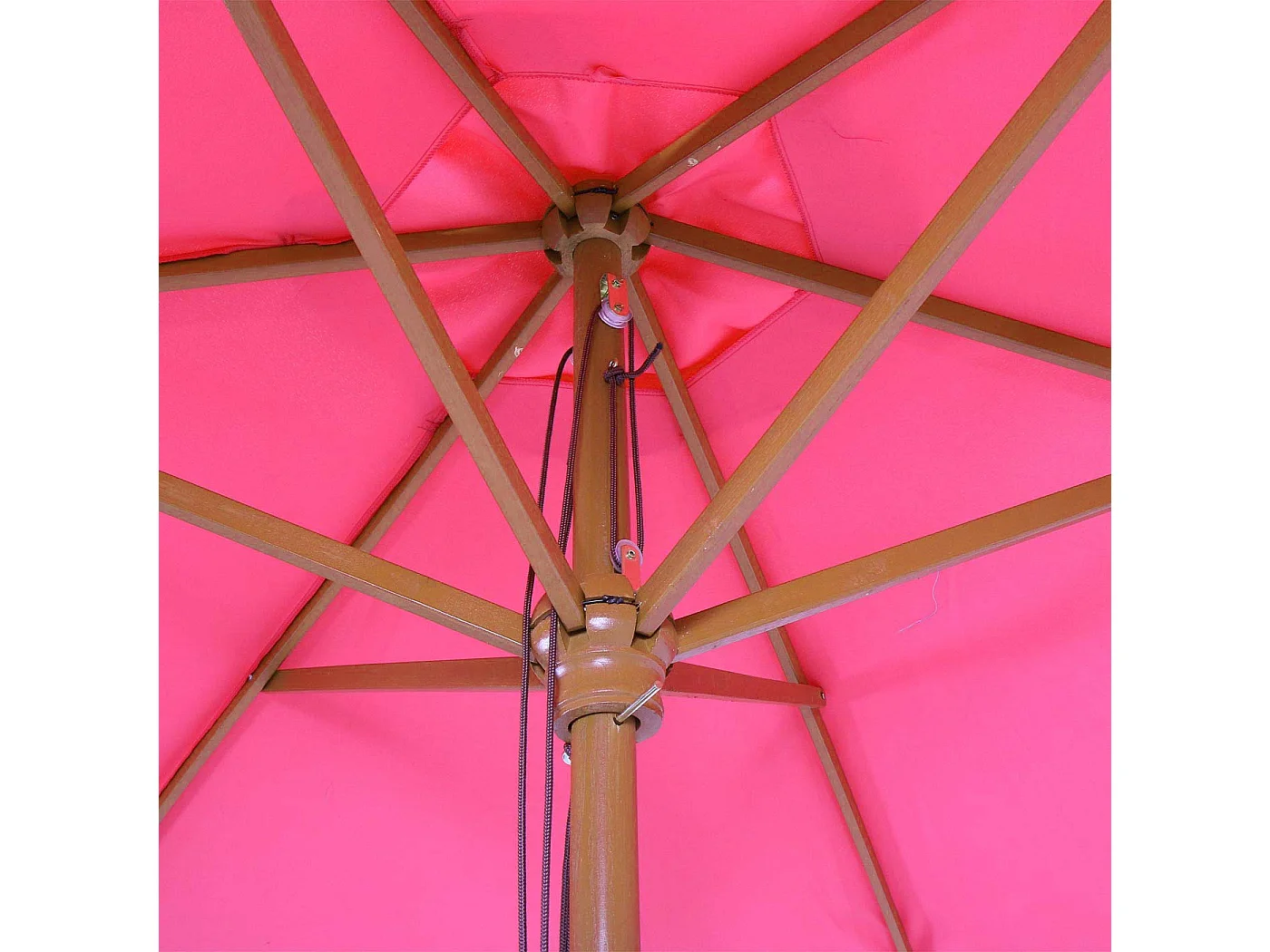 Parasol Lisbon III rond,  roze